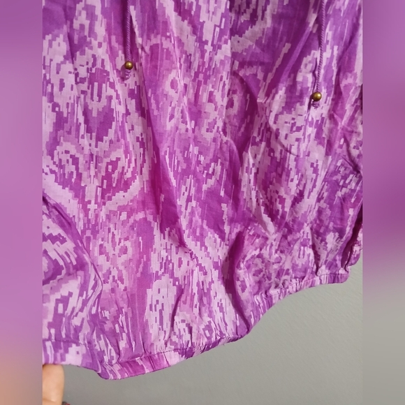 Lane BRYANT Women's Purple Blouse - Picture 7 of 10